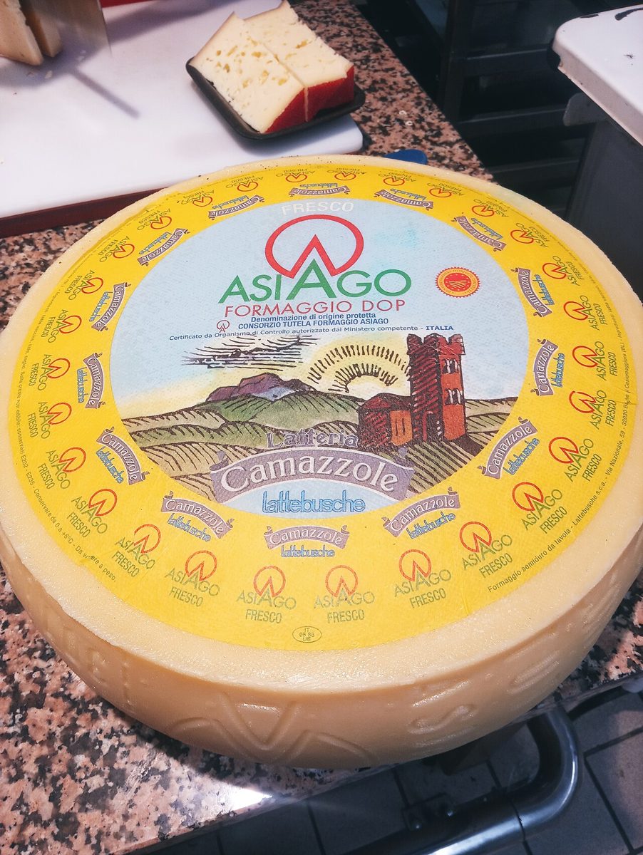 Asiago, photographed