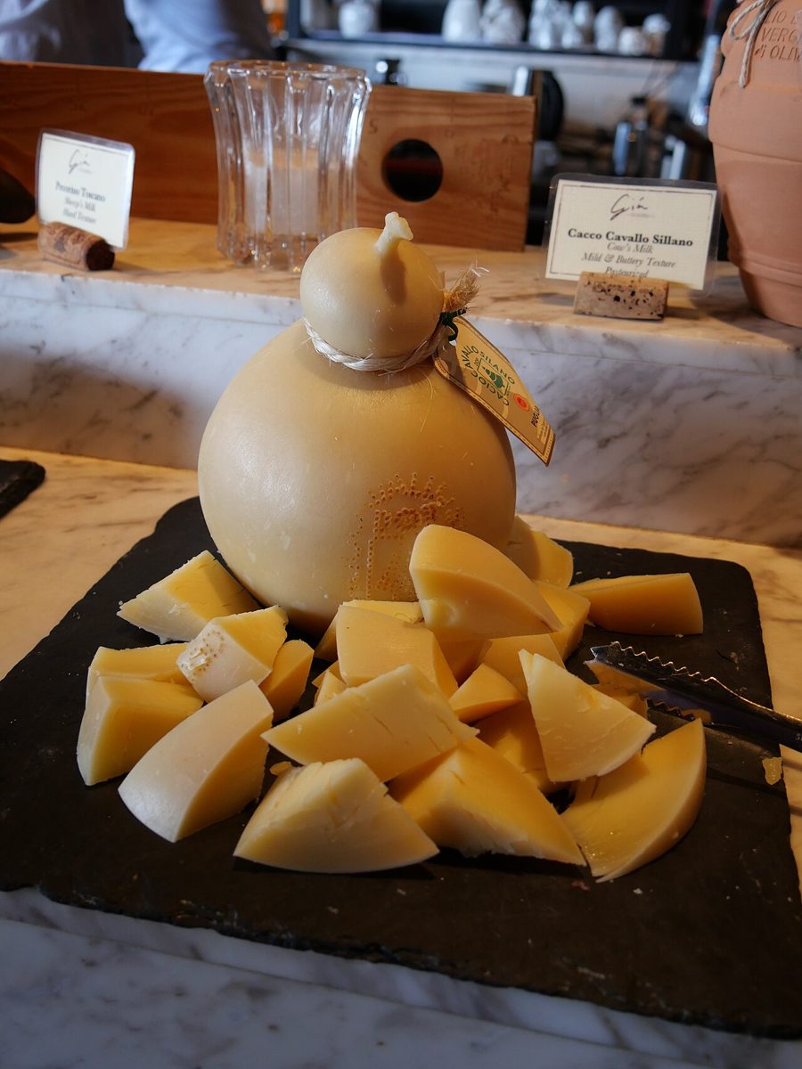 Caciocavallo, photographed