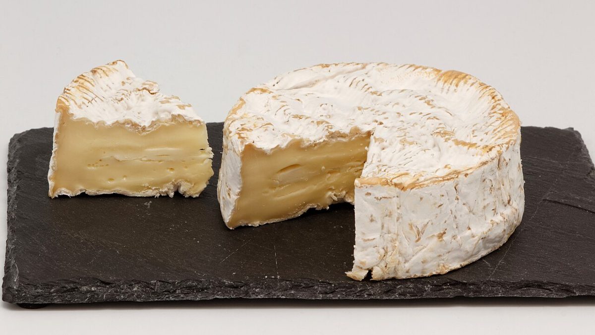 Camembert, photographed