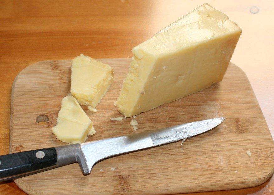 Cheddar, photographed