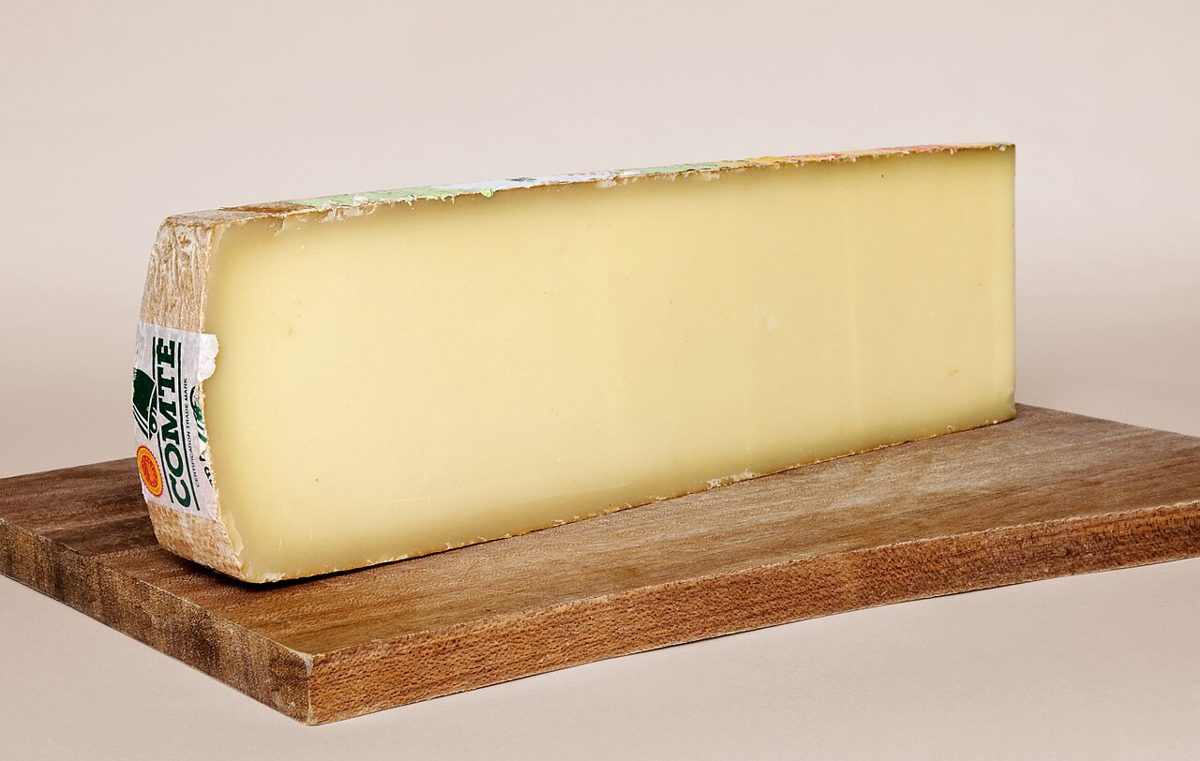 Comté, photographed