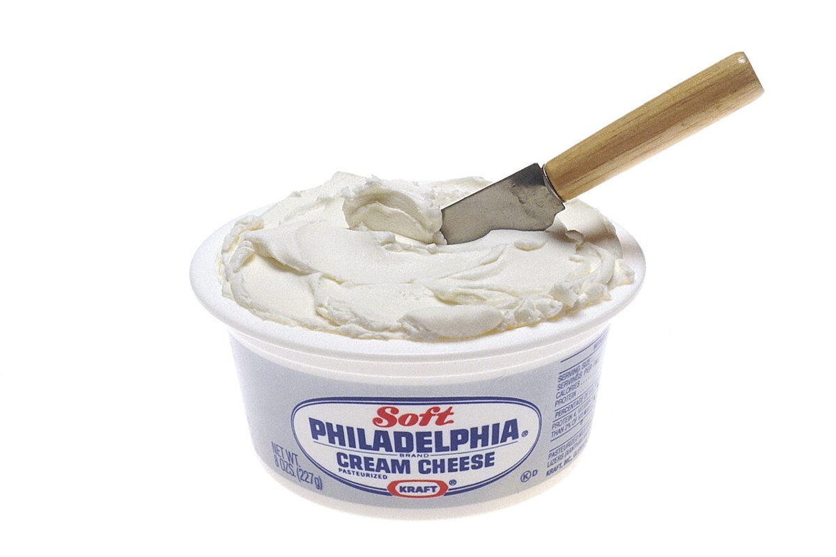 Cream cheese, photographed