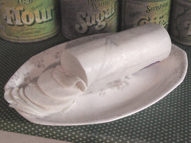 Farmer cheese, photographed