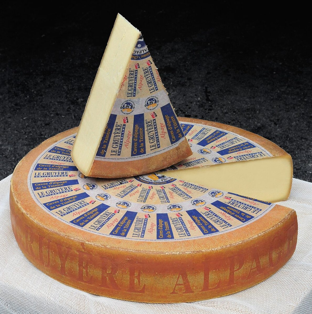 Gruyère, photographed
