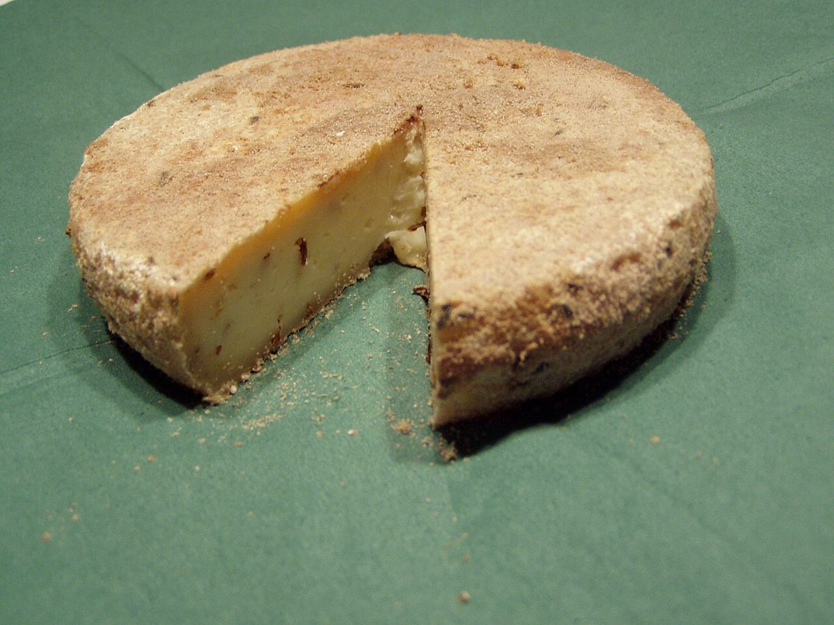 Milbenkäse, photographed