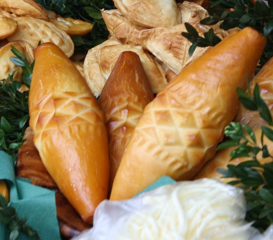 Oscypek, photographed