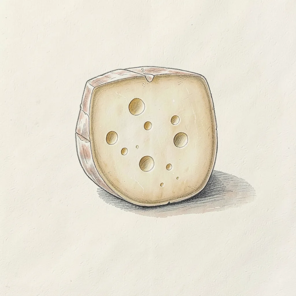 Raclette, field guide plate