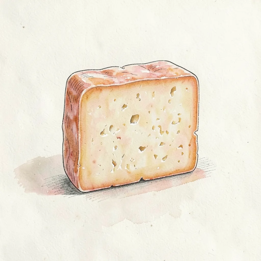 Tilsit cheese, field guide plate
