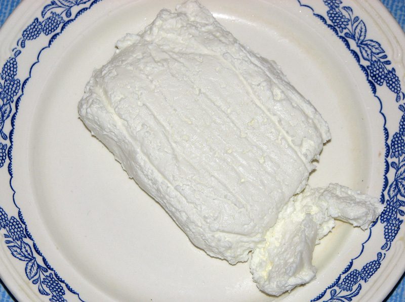 Tvorog, photographed